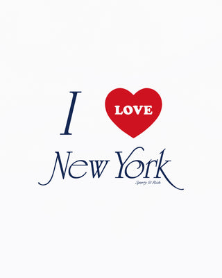 Crewneck I Love NY - Blanc