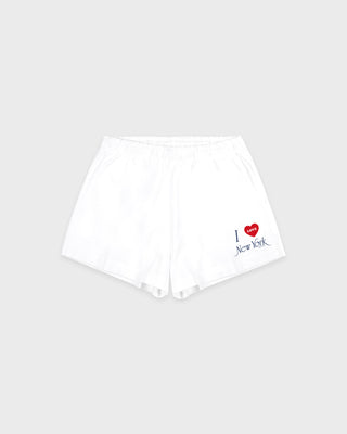 Short I Love NY - Blanc