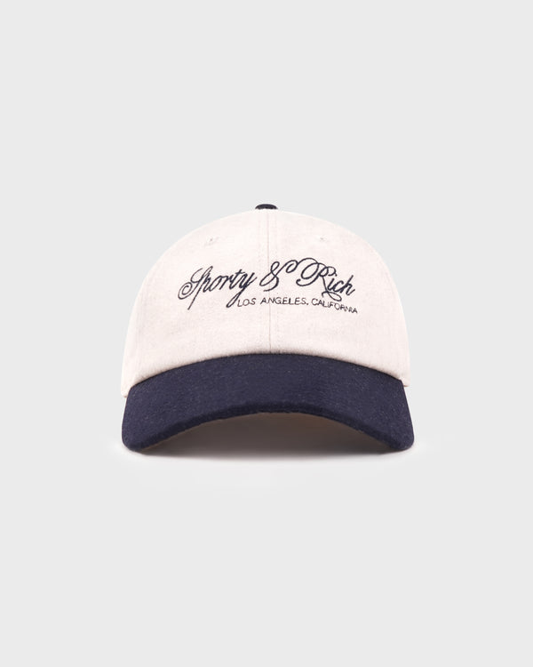 International Wool Hat - Ecru/Navy
