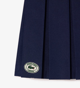 Tennis Pleated Skirt - Marine