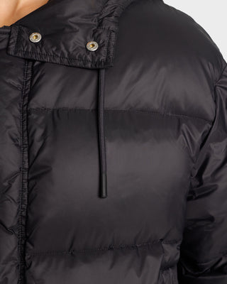 Running Woman Puffer Jacket - Black