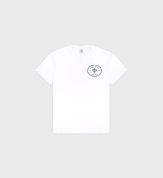 Eden Crest Kids T Shirt - White/Navy