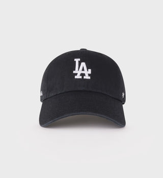 LA Hat - Faded Black/White