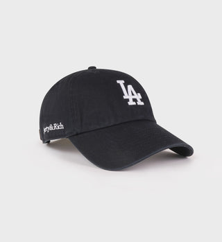 LA Hat - Faded Black/White