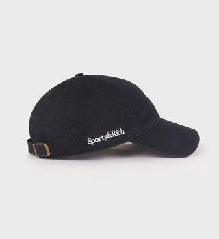 LA Hat - Faded Black/White