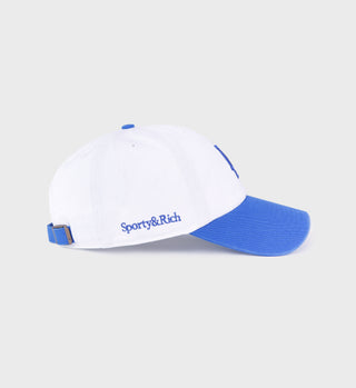 LA Hat - White/Team Blue