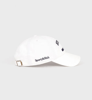 League Hat - White/Navy