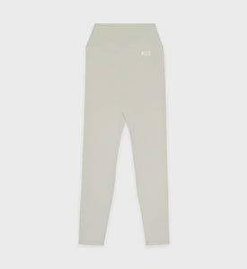 Action Logo Legging - Laurel/White