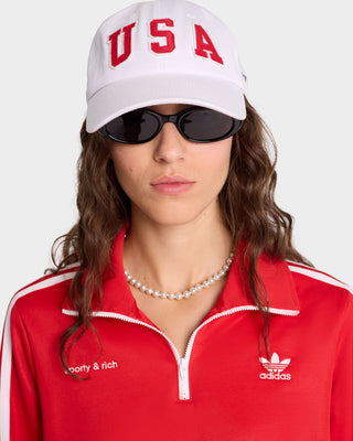 Casquette USA - Blanc/Rouge Sport/Marine