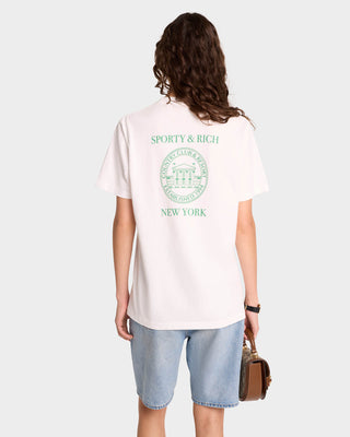 NY Resort T-Shirt - White/Verde