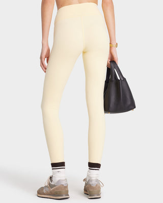 SR Runner Legging - Almond/Black