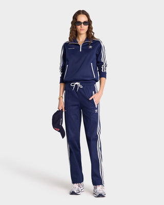 Adidas Track Pants - Navy/White