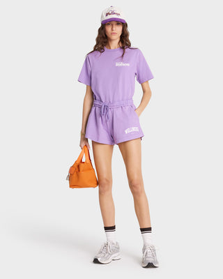 Wellness NY T-Shirt - Violet/White