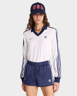 Adidas Soccer Jersey - White/Navy