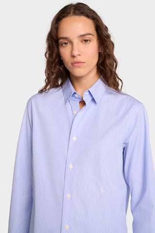 SRC Shirt - Blue/White Striped