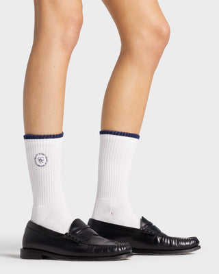 SRHWC Socks - White/Navy