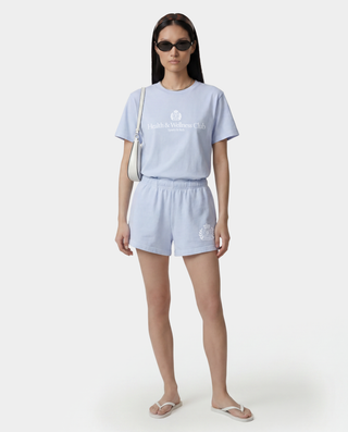 NY Crest Disco Short - Ciel