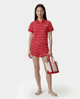 Signature Logo Polo - Ruby