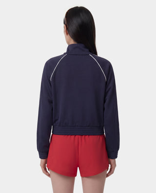 Signature Logo Retro Track Jacket - Dark Navy