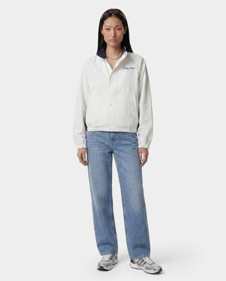 Signature NY Contrast Jacket - White
