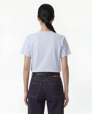 H&W Crest T-Shirt - Ciel