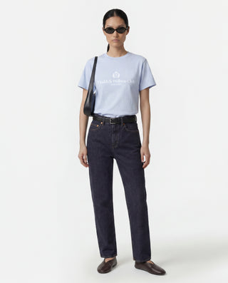 H&W Crest T-Shirt - Ciel