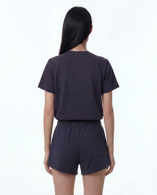 H&W Crest T-Shirt - Dark Navy