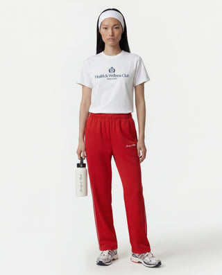 Signature Logo Retro Track Pant - Ruby