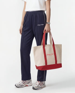 Signature NY Logo Large Tote - Natural