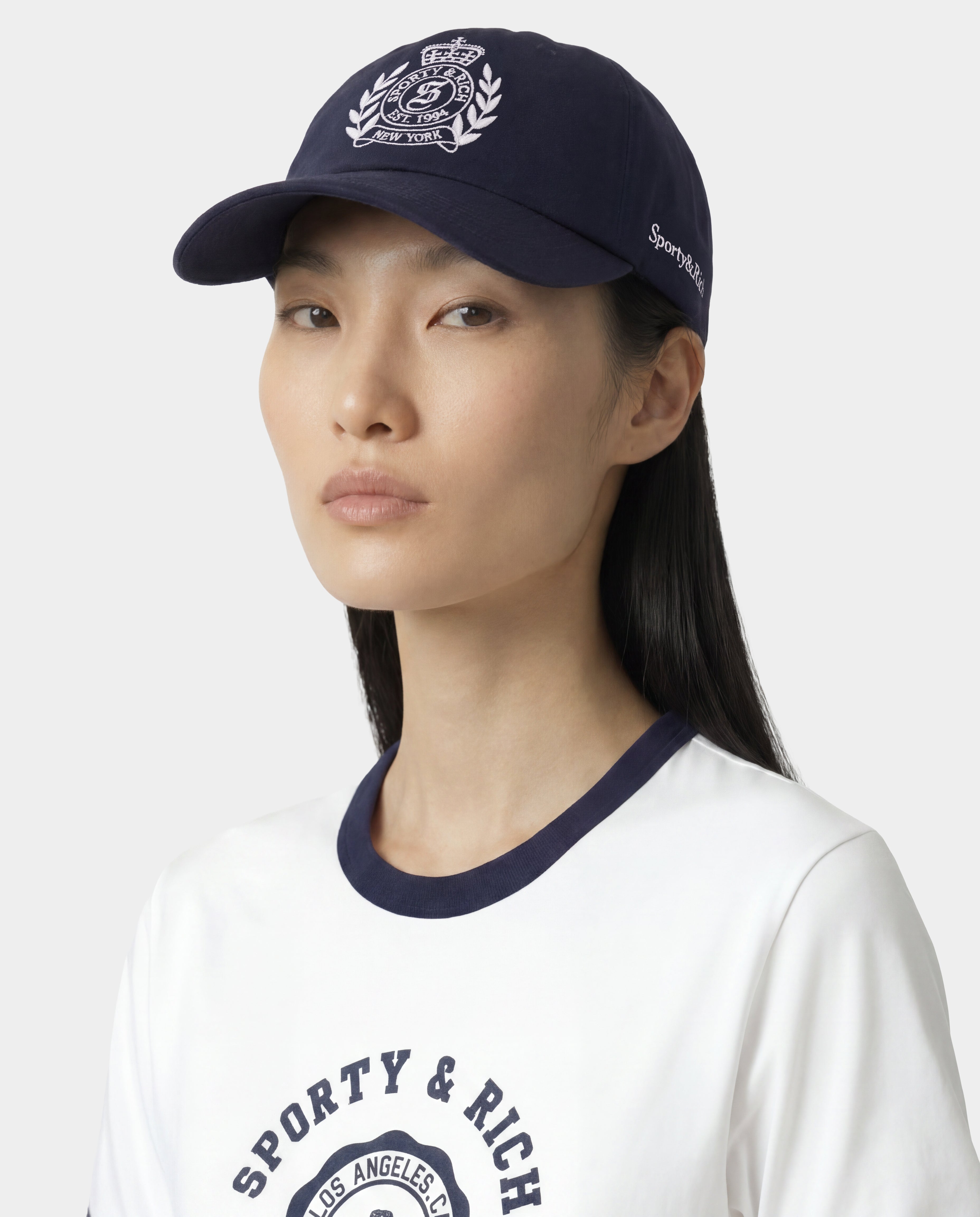 NY Crest Hat - Dark Navy – Sporty & Rich