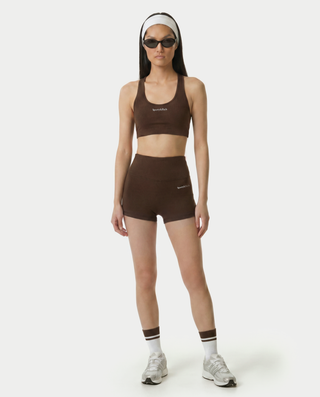 Serif Logo Sports Bra - Cioco