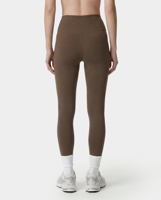 Serif Logo Legging - Sand