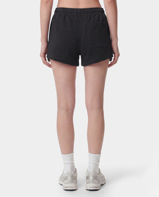 Varsity Crest Disco Short - Carbon