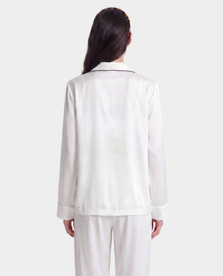 Signature NY Pyjama Shirt - White
