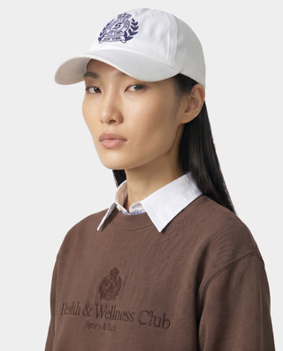 NY Crest Hat - White