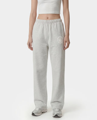 Juicy Emblem Wide Sweatpant - Heather Gray