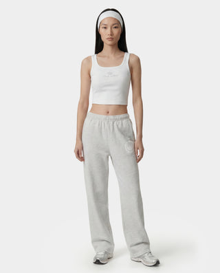 Juicy Emblem Wide Sweatpant - Heather Gray