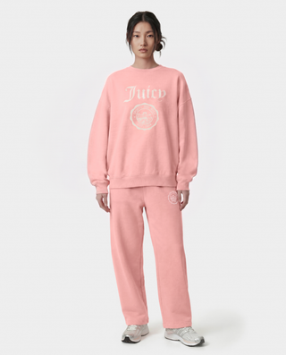 Juicy Emblem Crewneck - Rose