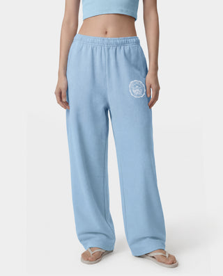Juicy Emblem Wide Sweatpant - Sky Blue