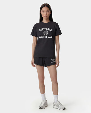 Varsity Crest T-Shirt - Carbon
