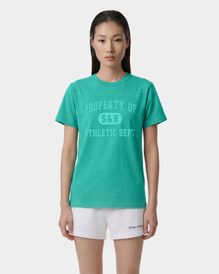 Property Field Tee - Amalfi Green/Washed White