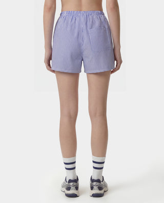 NY Crest Mini Boxer - Blue Striped