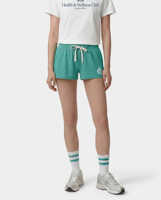NY Crest Lounge Short - Amalfi Green/White