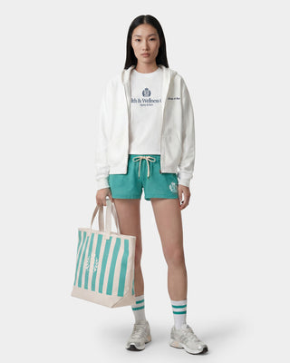 NY Crest Lounge Short - Amalfi Green/White