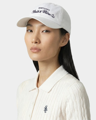 H&W Club Hat - White/Light Navy