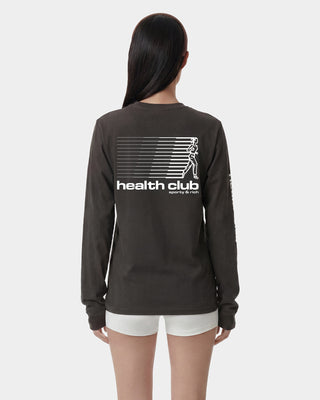 Bold Health Longsleeve - Faded Black/White