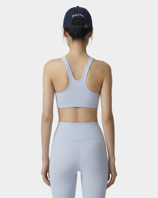 Signature Logo Sports Bra - Ciel