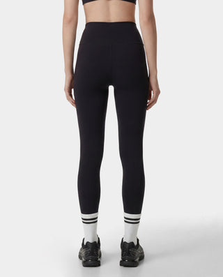 Signature Logo Legging - Black/White
