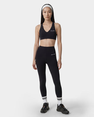 Signature Logo Legging - Black/White