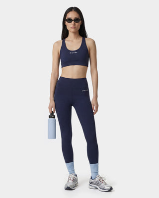Signature Logo Sports Bra - Navy